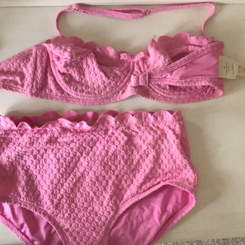 Kate Spade High-waist Swimsuit Set